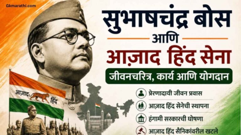 Subhash chandra bose marathi mahiti