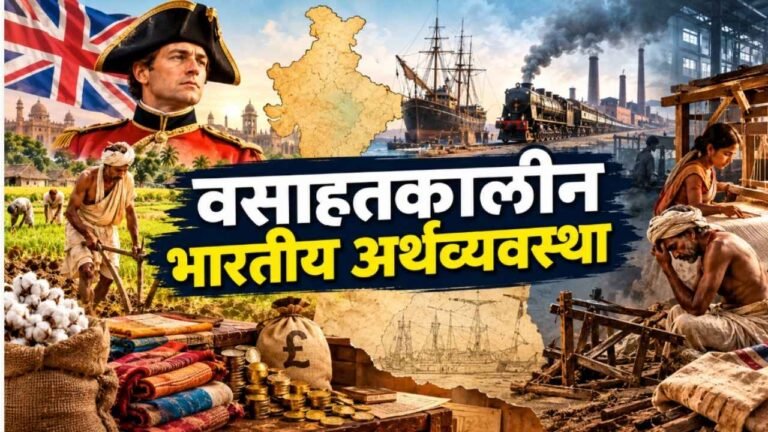 Colonial Indian Economy in Marathi