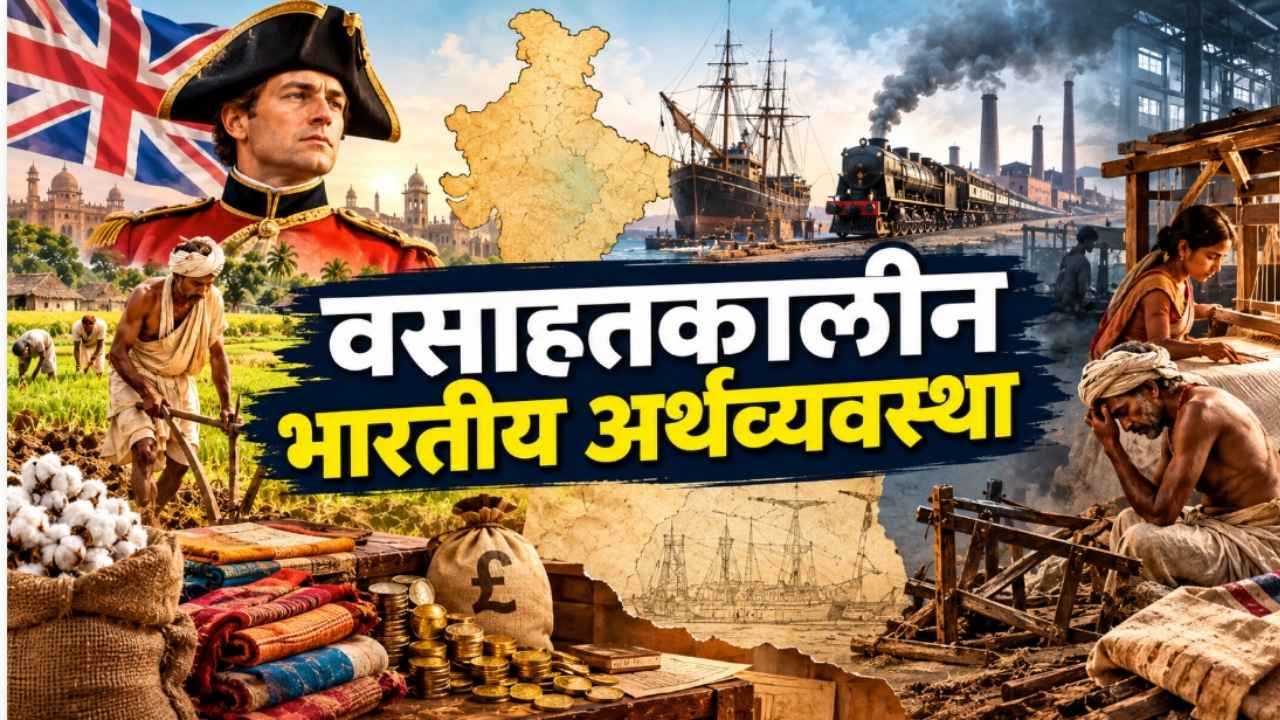 Colonial Indian Economy in Marathi