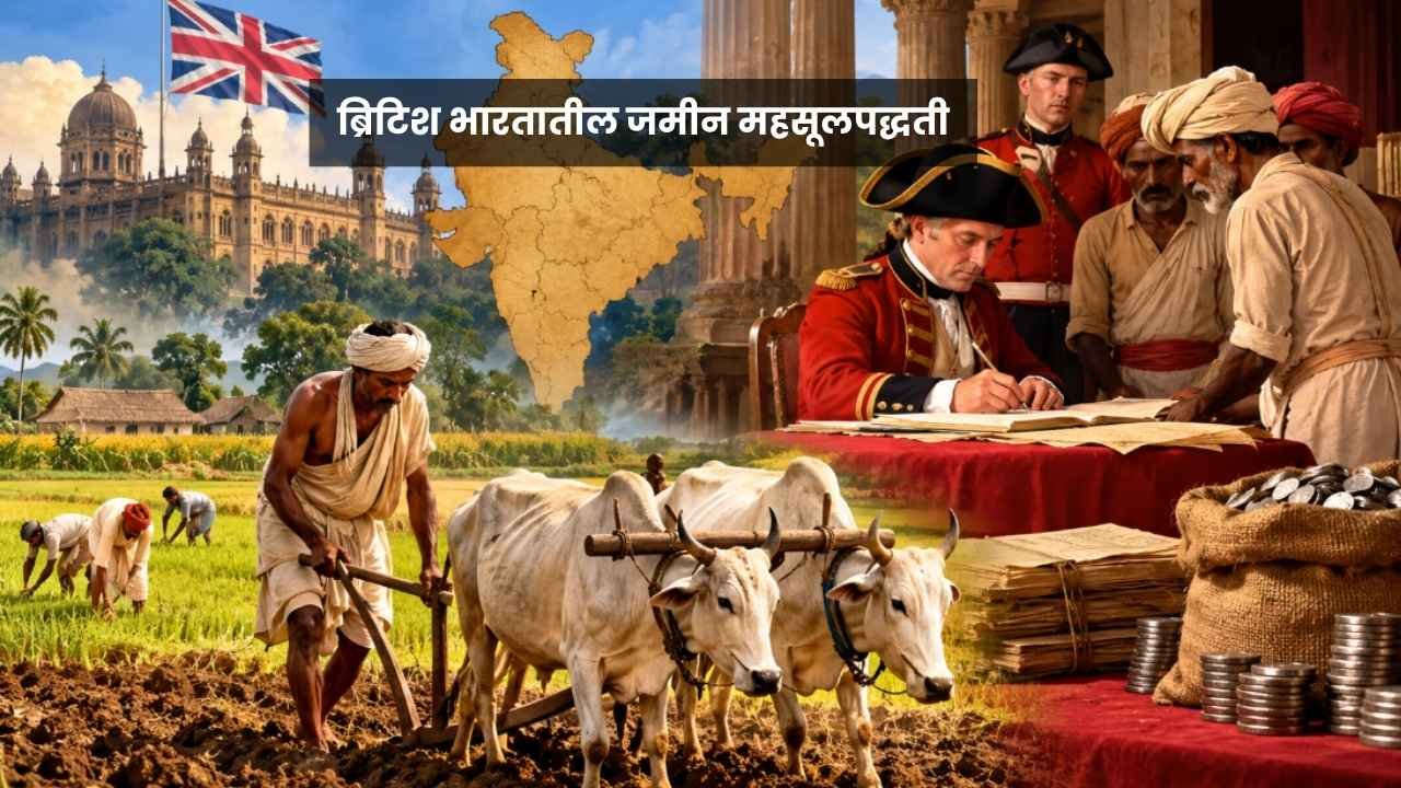 Land Revenue Systems in British India in Marathi